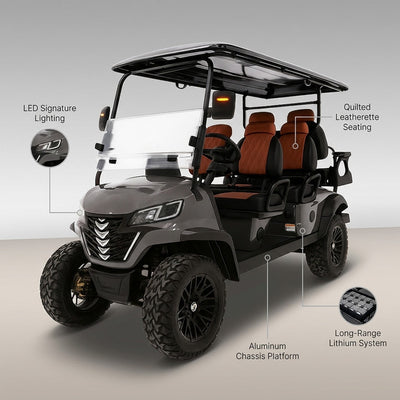 Voltura Apex 6L Luxury Golf Cart