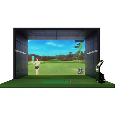 DM LuminX Pro Golf Simulator Studio