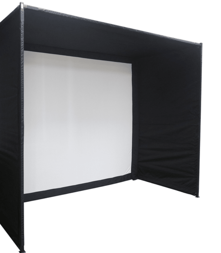 Impact Sports Heavy-Duty Square Pole Golf Simulator Enclosure - Golf Supply HQ