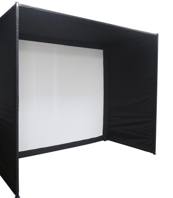 Impact Sports Heavy-Duty Square Pole Golf Simulator Enclosure - Golf Supply HQ