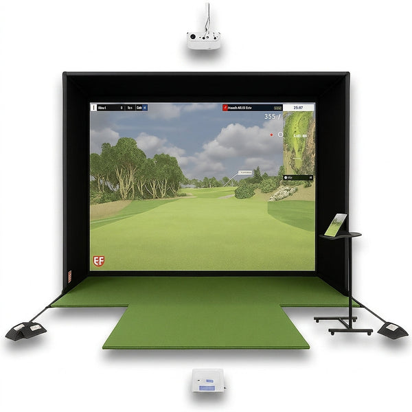 EdgeFlight Apex S350 Golf Simulator Studio